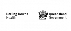 Darling downs health Queensland government logo
