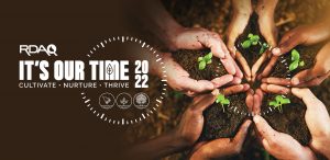 RDAQ It's our time 2022 Mobile banner