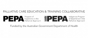 Program of Experience in the Palliative Approach greyscale logo