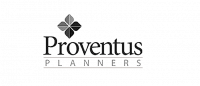 Proventus Planners greyscale logo